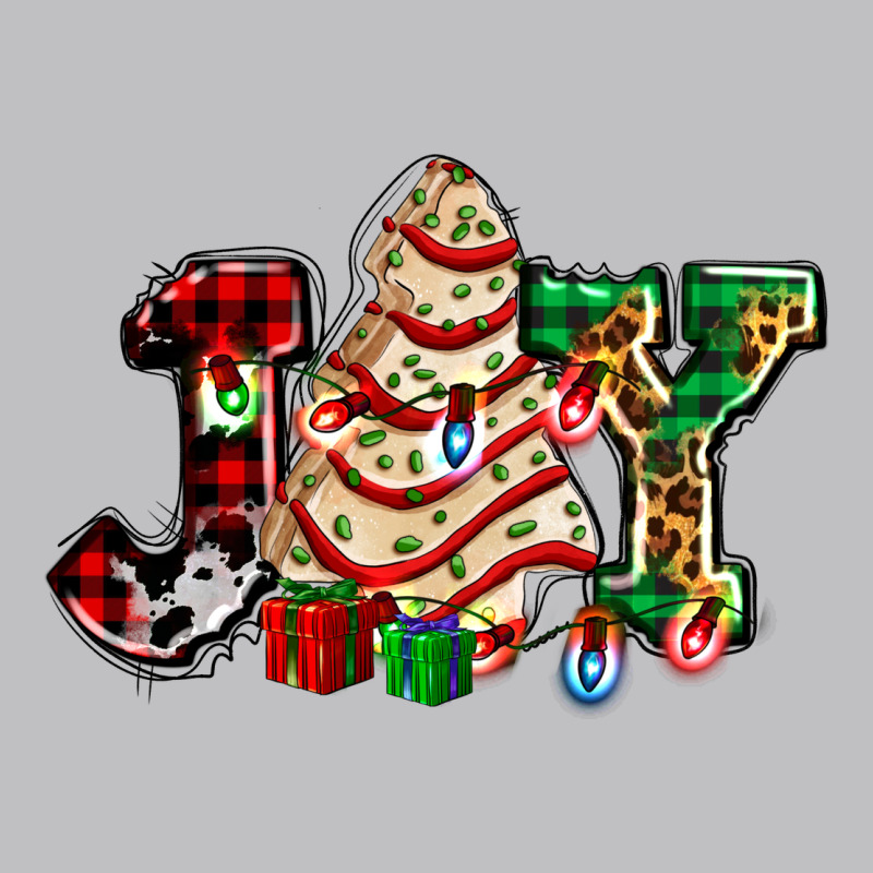 Joy With Christmas Tree Cake Ado Long Sleeve Tee by AdoDesignShop | Teevron