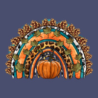 Fall Pumpkin Rainbow Vintage Tee | Teevron
