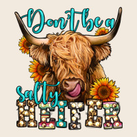 Don't Be A Salty Heifer Long Haired Cow Zipper Hoodie | Teevron