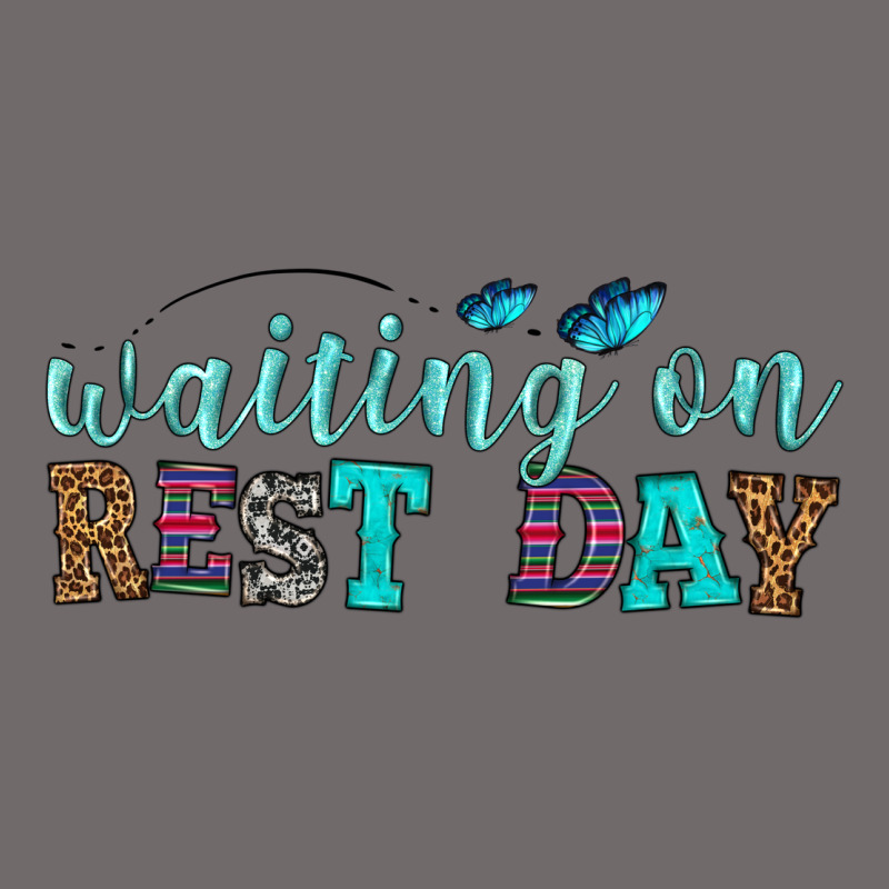 Waiting On Rest Day Urban Heavy Tee by HRA Design Shop | Teevron