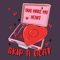 Heart Record Player Heavyweight Hoodie | Teevron