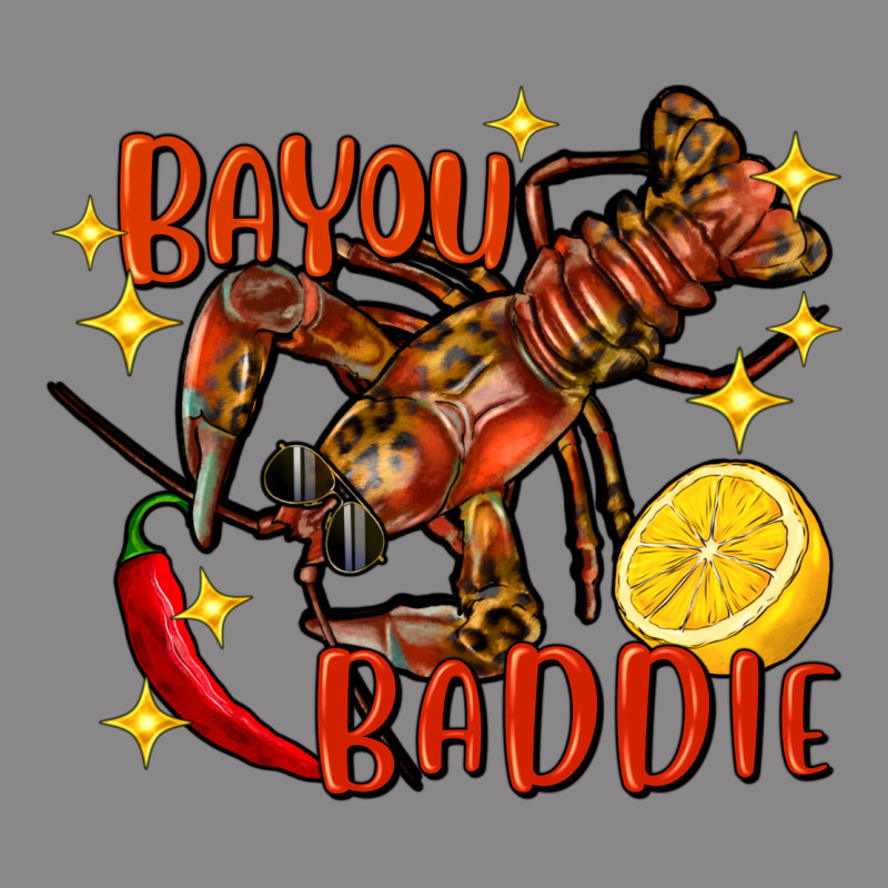 Crawfish Bayou Baddie Vintage Tee by FaDigitalArtStudio | Teevron