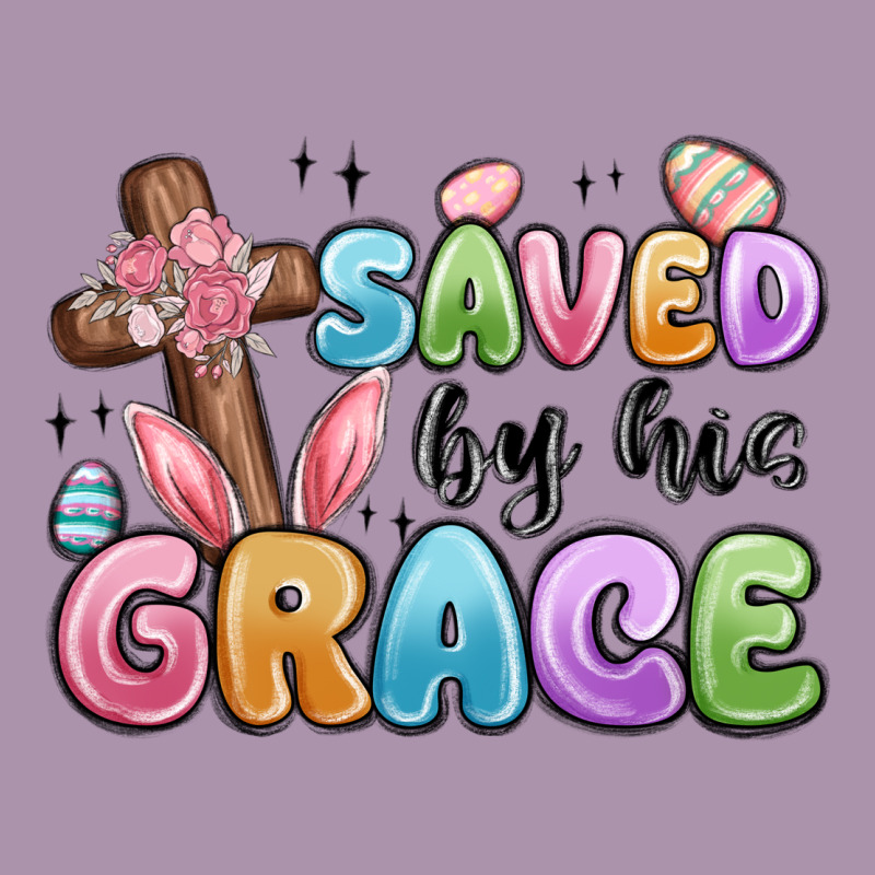 Saved By His Grace Heavyweight Hoodie by MaliasSmallBusiness | Teevron