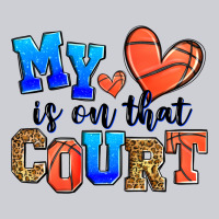 My Heart Is On That Court Basketball Heavyweight Sweatshirt | Teevron