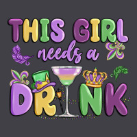 This Girl Needs A Drink Heavyweight Hoodie | Teevron