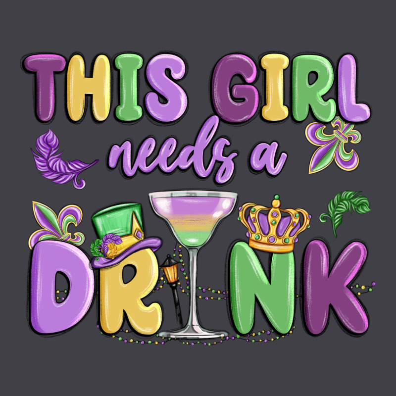This Girl Needs A Drink Heavyweight Hoodie by MaliasSmallBusiness | Teevron