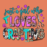 Just A Girl Who Loves Crafting Classic Tee | Teevron