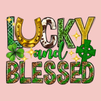 Lucky And Blessed St. Patricks Day Urban Heavy Tee | Teevron
