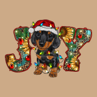 Dachshund Puppy Christmas Joy Vintage Hoodie | Teevron