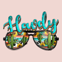 Western Howdy Police Sunglasses Premium Sweatshirt | Teevron