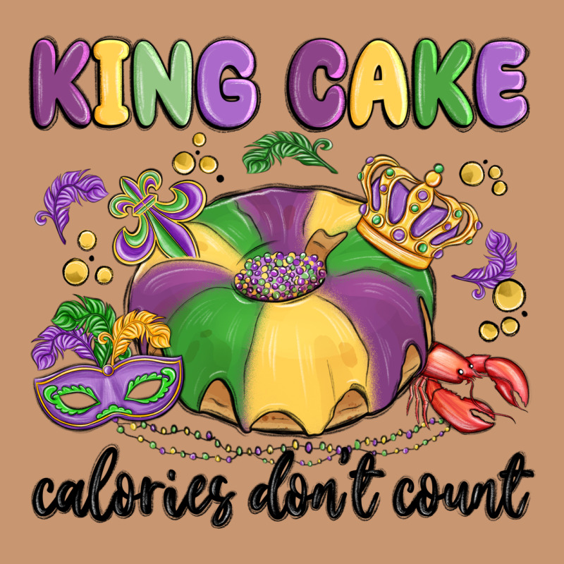 King Cake Calories Don't Count Heavyweight Hoodie by MaliasSmallBusiness | Teevron