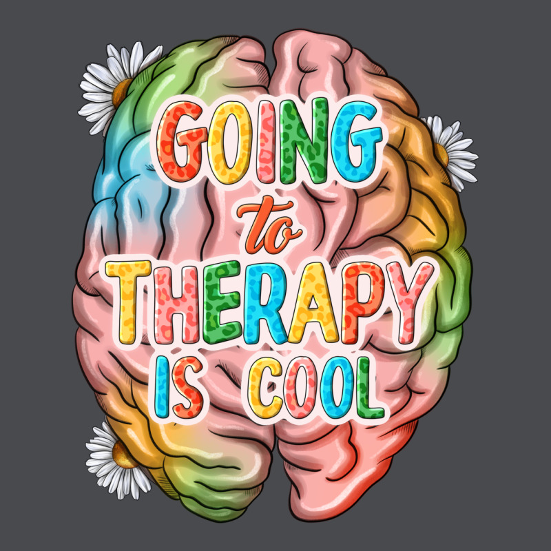 Going To Therapy Is Cool Zipper Hoodie by NancyCooperArtShop | Teevron