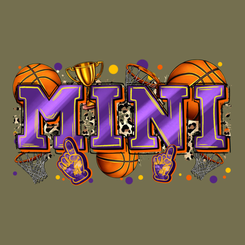 Mini Basketball Vintage Hoodie by Zillion Design Studio | Teevron