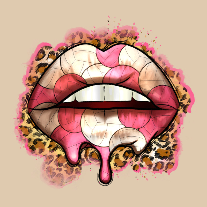 Volleyball Lips Heavyweight Sweatshirt by Zillion Design Studio | Teevron