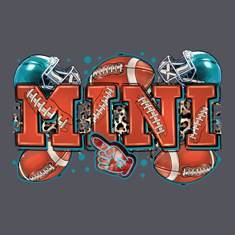 Mini American Football Vintage Hoodie by Zillion Design Studio | Teevron
