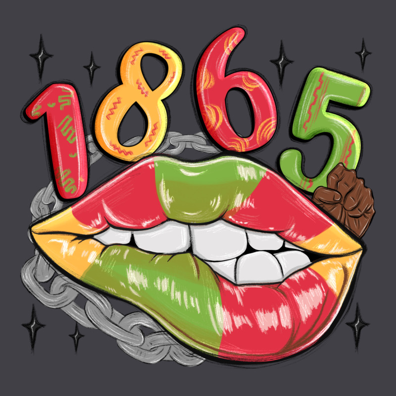 1865 Juneteenth Lips Heavyweight Hoodie by MaliasSmallBusiness | Teevron