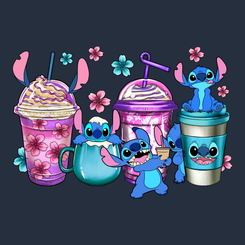 Stitch Coffee Zipper Hoodie by Jasminsmagicworld | Teevron