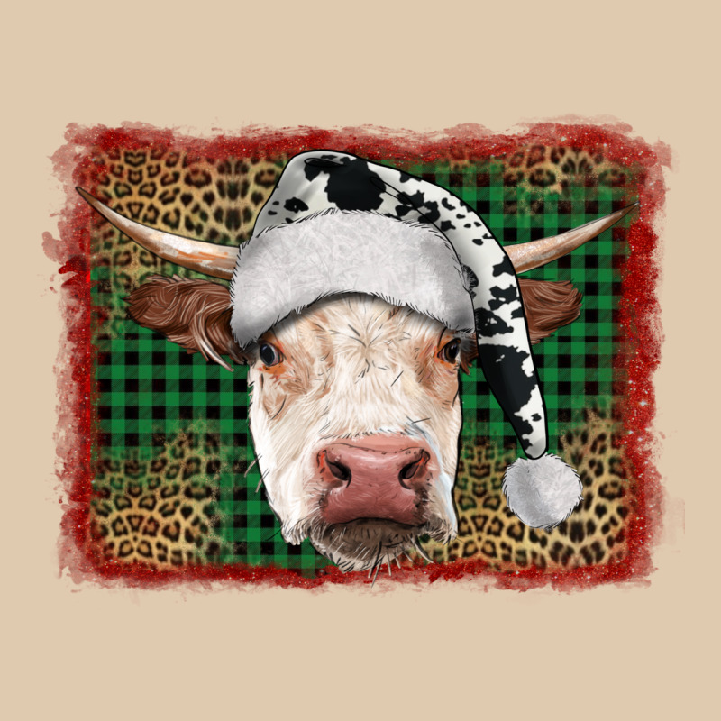 Christmas Cow With Background Heavyweight Sweatshirt by RanaPortraitStore | Teevron