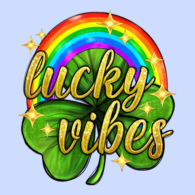 Lucky Vibes St. Patricks Day Urban Heavy Tee by Neo Western | Teevron