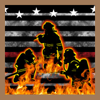 American Firefighters Seamless Pattern Classic Tee | Teevron