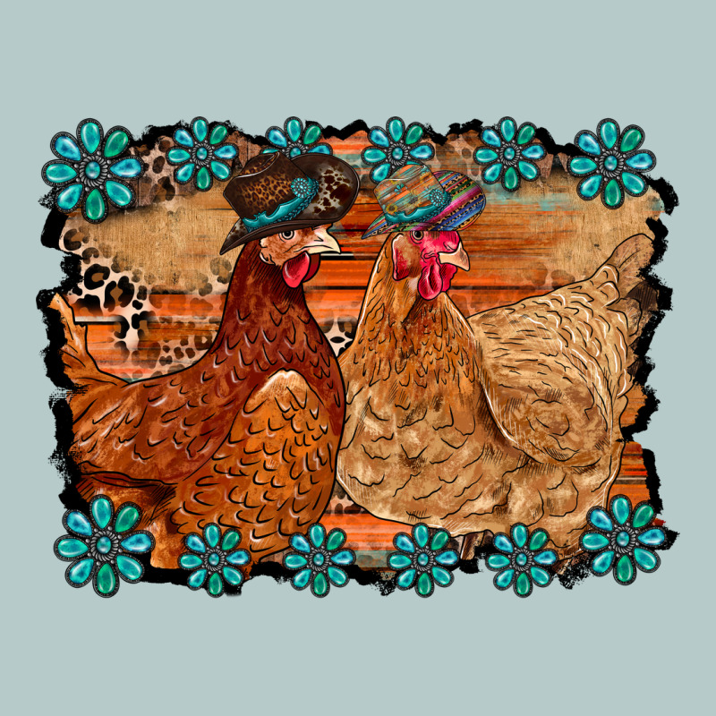 Chicken Western Heavy Core Tee by RacoonDesign | Teevron