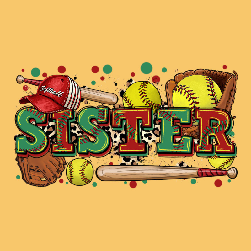 Sister Softball Vintage Hoodie by Zillion Design Studio | Teevron