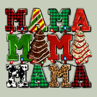 Mama Mama Mama With Christmas Lights And Christmas Tree Cakes Ladies Tee | Teevron