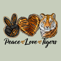 Peace Love Tigers Head Long Sleeve Tee | Teevron