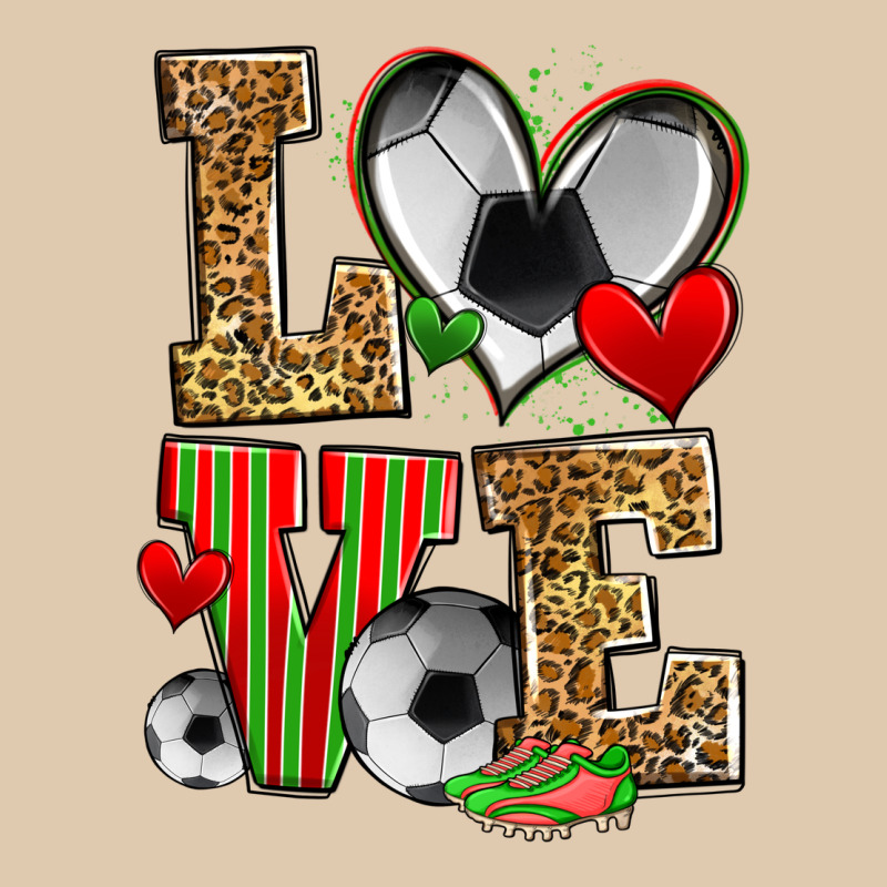 Love Soccer Heavyweight Sweatshirt by Zillion Design Studio | Teevron