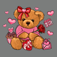 Valentines Day Teddy Bear Premium Hoodie | Teevron