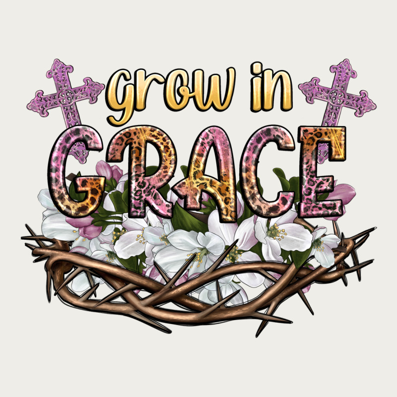 Grow In Grace Zipper Hoodie by NancyCooperArtShop | Teevron