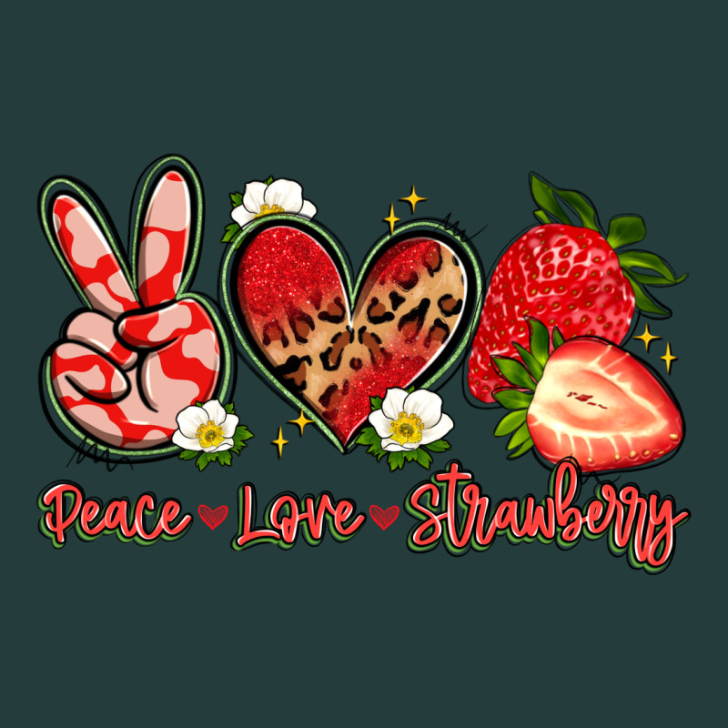 Peace Love Strawberry Classic Tee by Artiststas | Teevron
