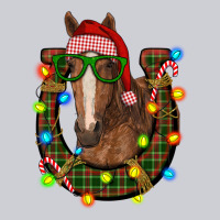Christmas Horseshoe With Horse Heavyweight Sweatshirt | Teevron
