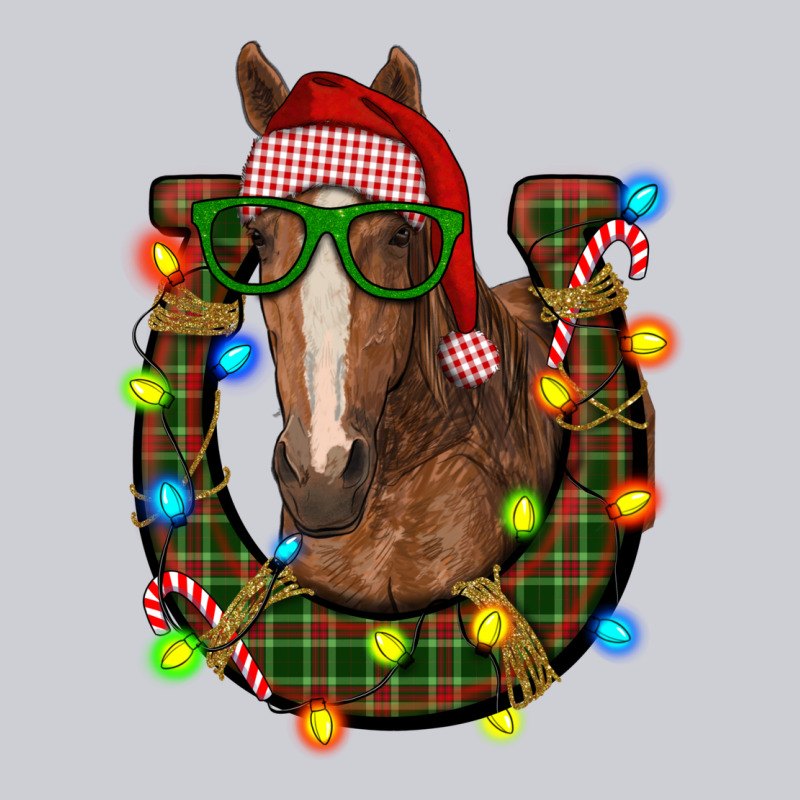 Christmas Horseshoe With Horse Heavyweight Sweatshirt by RanaPortraitStore | Teevron