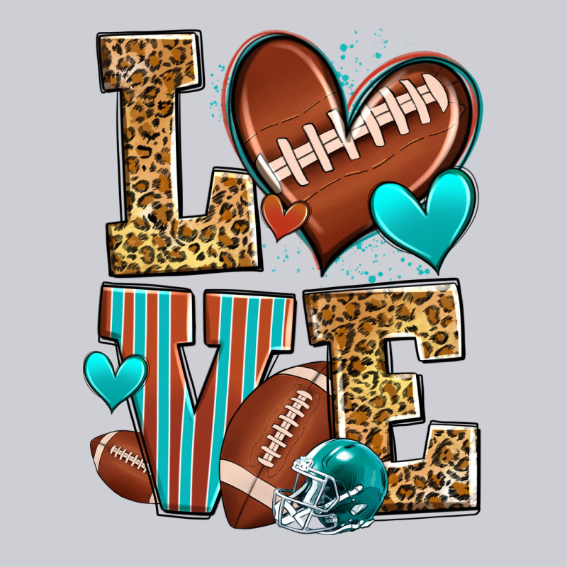 Love American Football Heavyweight Sweatshirt by Zillion Design Studio | Teevron