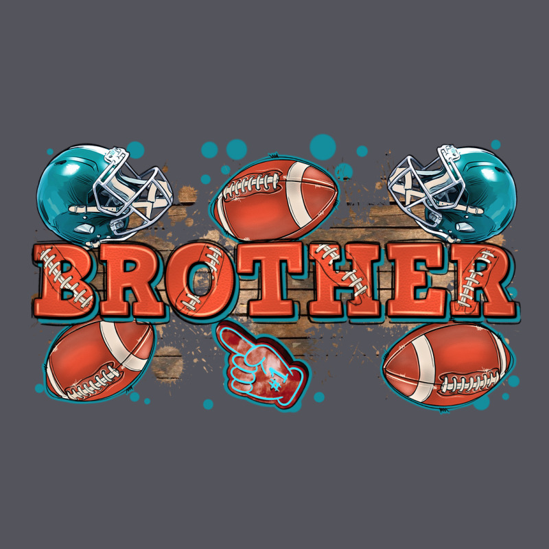 Brother American Football Vintage Hoodie by Zillion Design Studio | Teevron