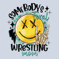 Somebody's Feral Wrestling Mom Premium Sweatshirt | Teevron