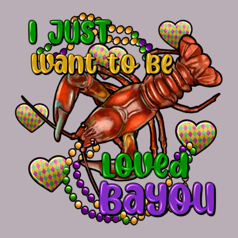 Crawfish I Just Want To Be Loved Bayou Vintage Tee by FaDigitalArtStudio | Teevron