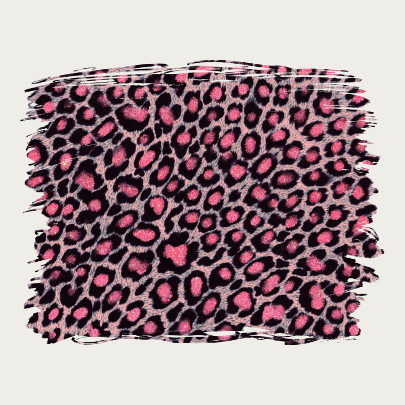 Pink Leopard With Pink Glitter Zipper Hoodie by Artiststas | Teevron