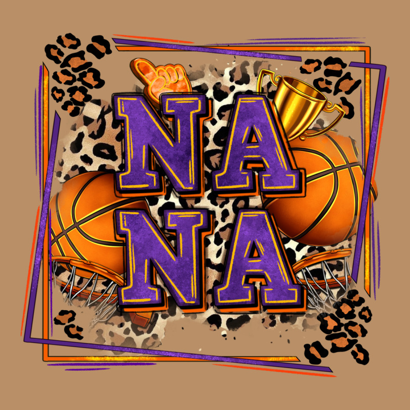 Basketball Nana With Leopard Vintage Hoodie by Zillion Design Studio | Teevron