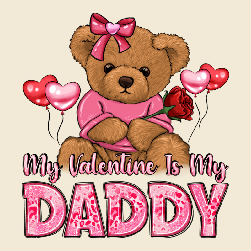 My Valentine Is My Daddy Premium Hoodie by LillyAllenDesigns | Teevron
