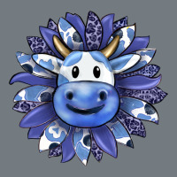 Blueberry Milkshake Cow Sunflower Heavyweight Sweatshirt | Teevron