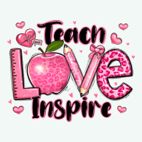 Teach Love Inspire Teacher Valentines Day Premium Hoodie | Teevron