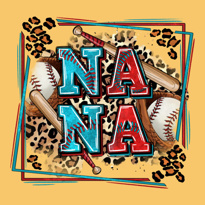 Baseball Nana With Leopard Vintage Hoodie by Zillion Design Studio | Teevron