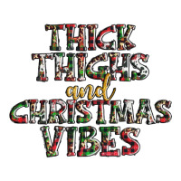 Thick Thighs And Christmas Vibes Premium Hoodie | Teevron