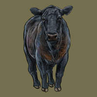 Black Angus Cattle Vintage Hoodie | Teevron