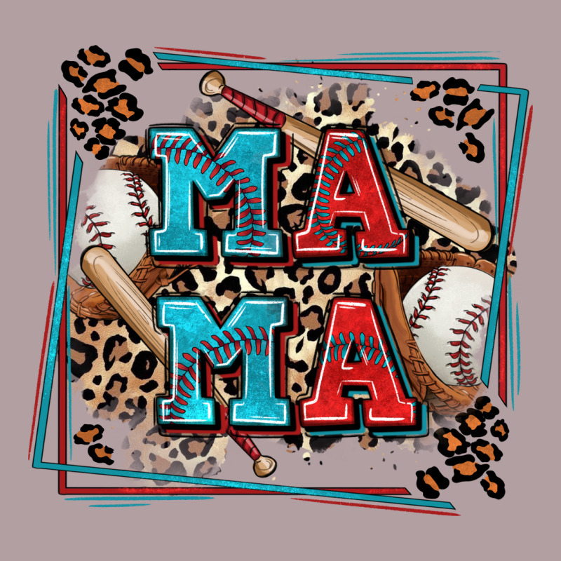 Baseball Mama With Leopard Vintage Hoodie by Zillion Design Studio | Teevron