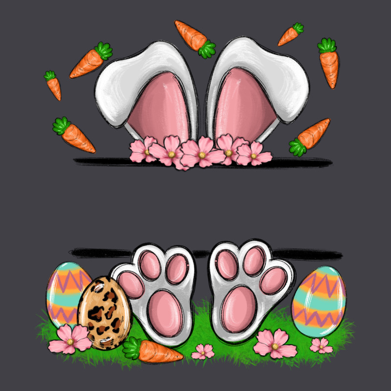 Easter Costom Name Rabbit Heavyweight Hoodie by MaliasSmallBusiness | Teevron