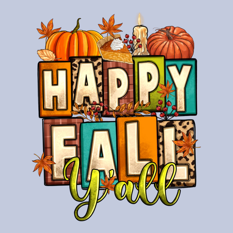 Happy Fall Y'all Long Sleeve Tee by Artiststas | Teevron