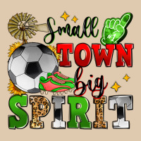 Small Town Big Spirit Soccer Heavyweight Sweatshirt | Teevron